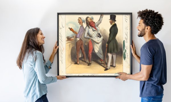 Honoré Daumier and Edouard Bouvenne