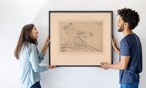 Ludwig von Hofmann (signed by artist)