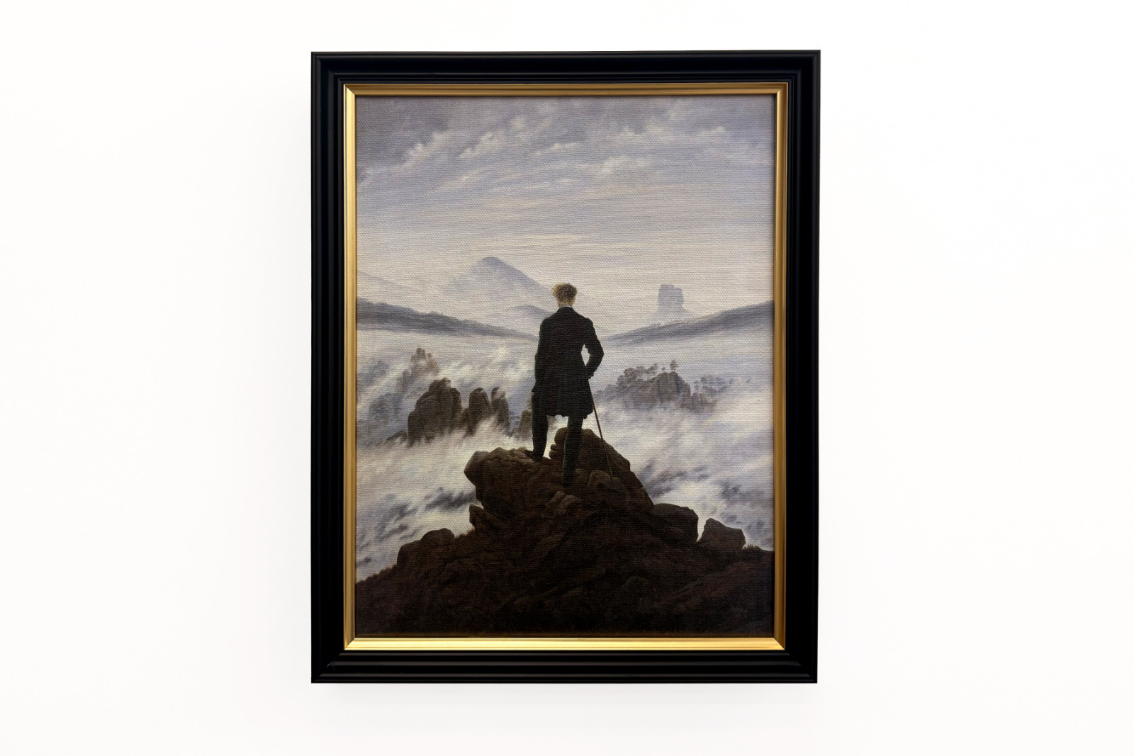 Wędrowiec nad morzem mgły - Caspar David Friedrich