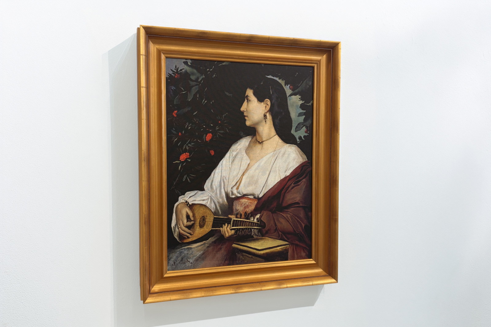 Mandolinista, 1865 - Anselm Feuerbach