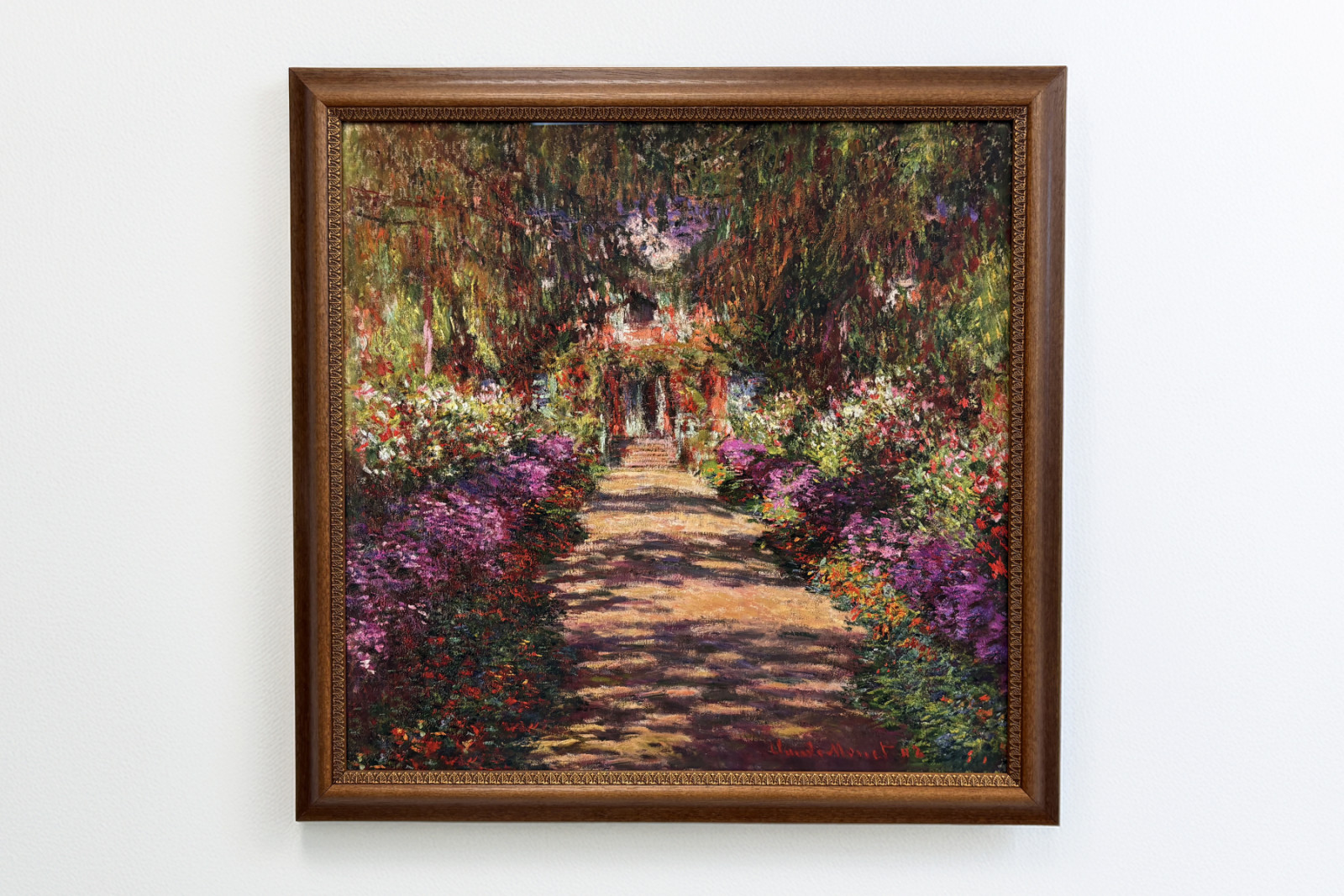 Ścieżka w ogrodzie Moneta, Giverny, 1902 - Claude Monet