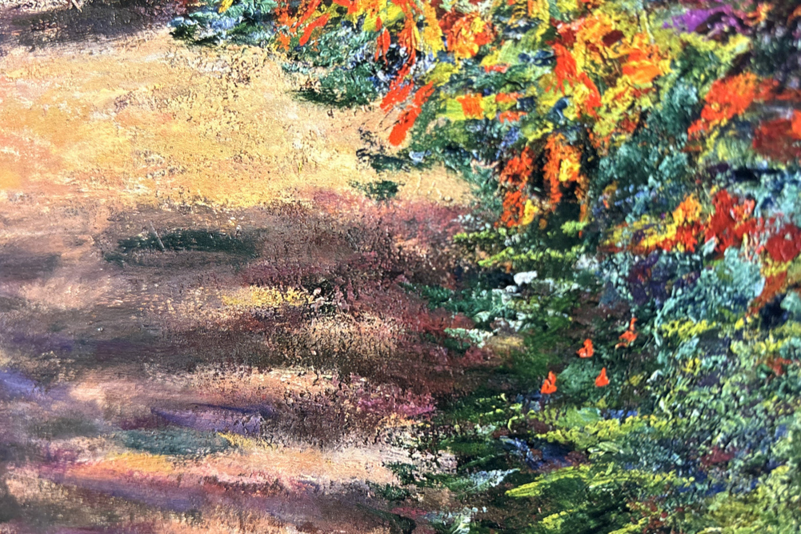 Ścieżka w ogrodzie Moneta, Giverny, 1902 - Claude Monet