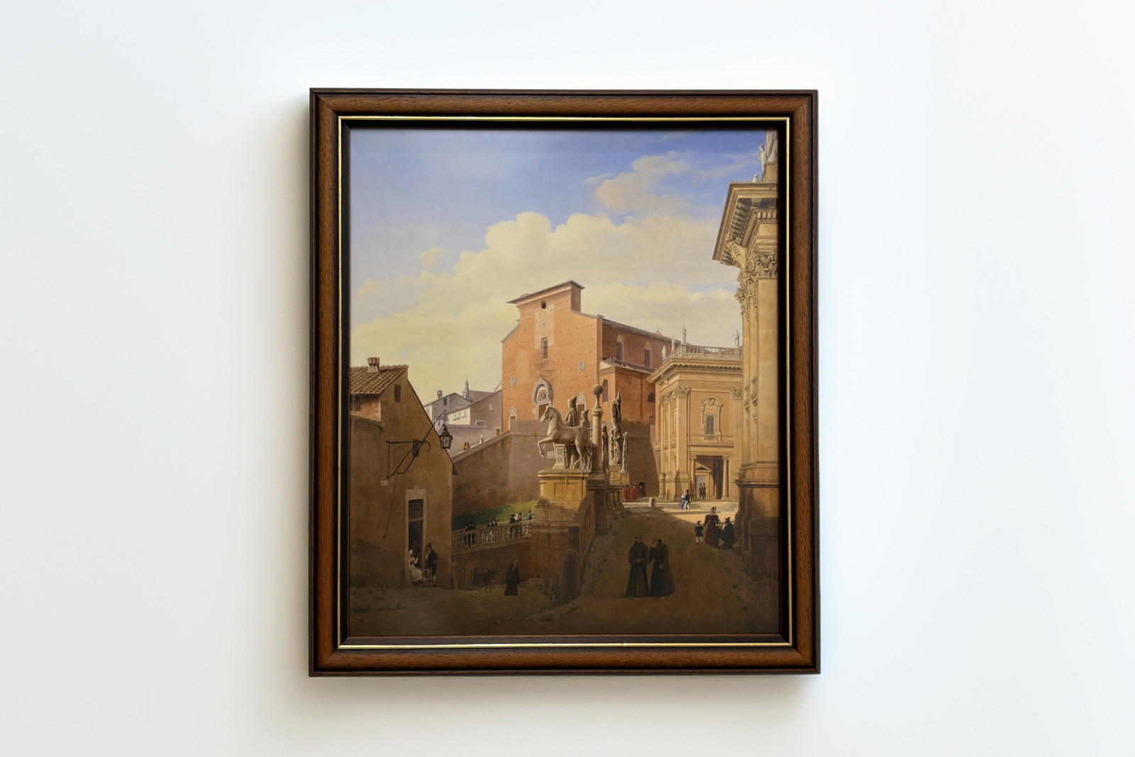 Santa Maria Maggiore Aracoeli w Rzymie. 1831 - Wilhelm Brücke