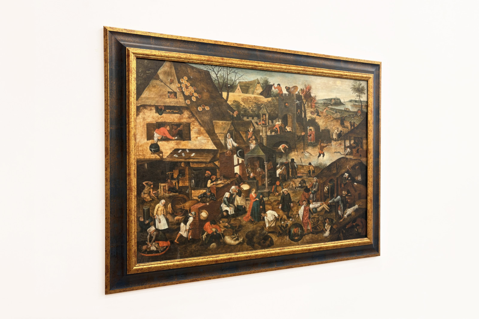 Przysłowia (olej) - Pieter the Younger Brueghel