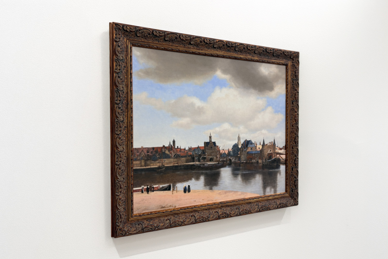 Widok Delft, ok. 1660-61 (olej na płótnie) - Johannes Vermeer