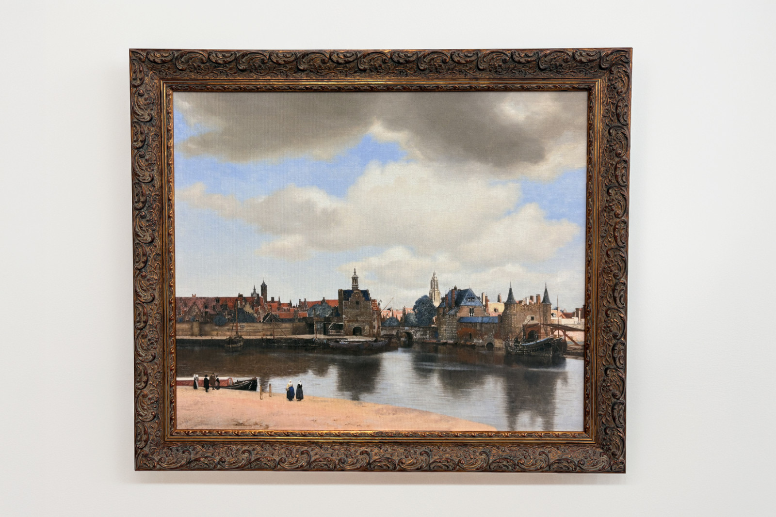 Widok Delft, ok. 1660-61 (olej na płótnie) - Johannes Vermeer