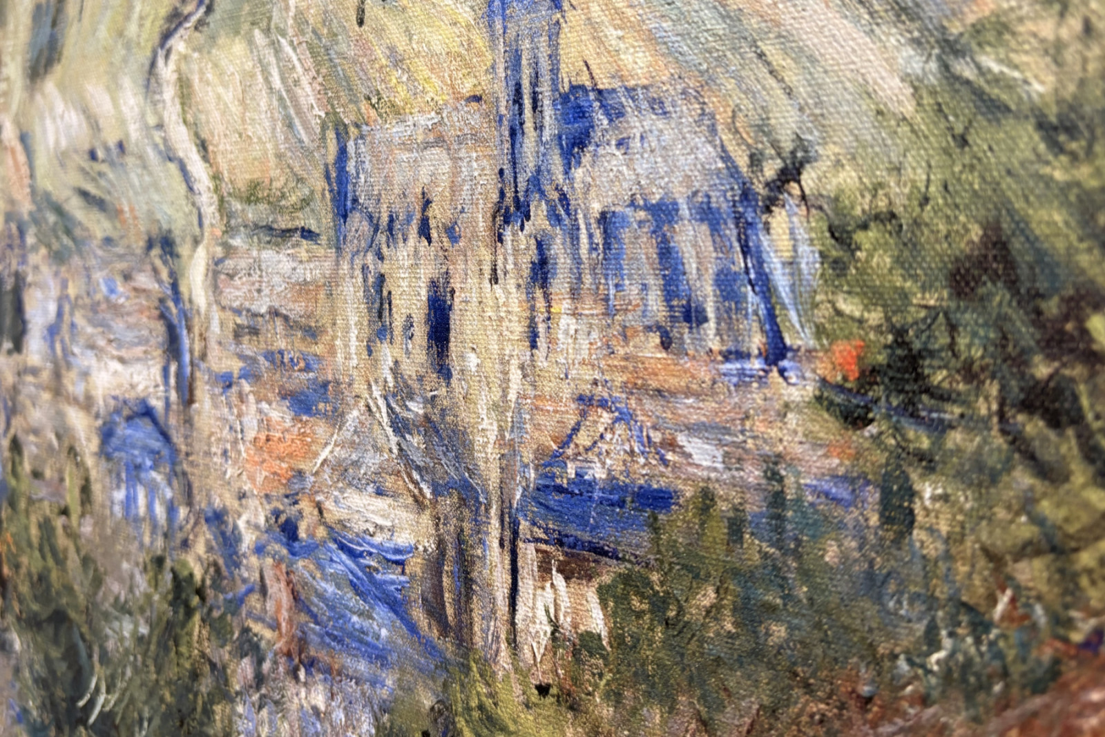 Vue de Vetheuil (Widok Vetheuil sur Seine) - Claude Monet