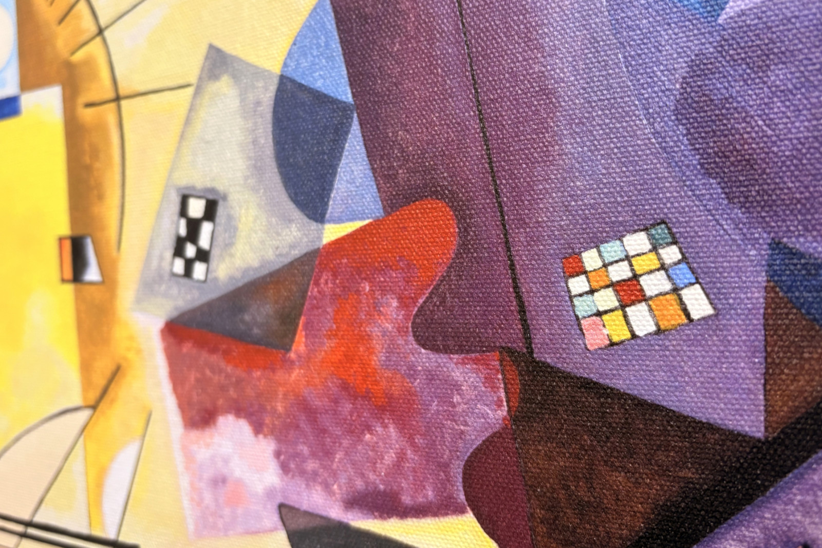 Żółty - Czerwony - Niebieski - Wassily Kandinsky
