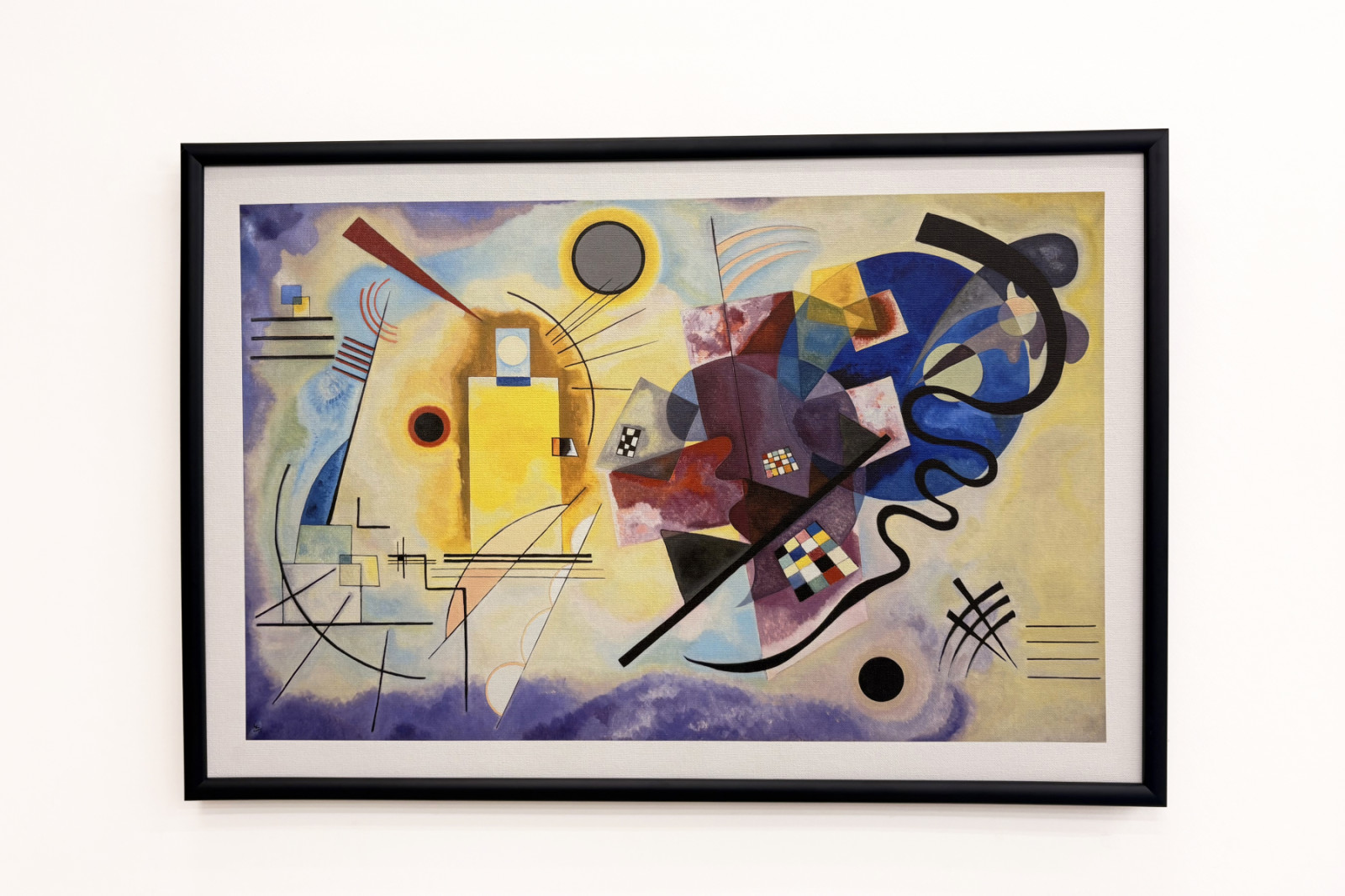 Żółty - Czerwony - Niebieski - Wassily Kandinsky