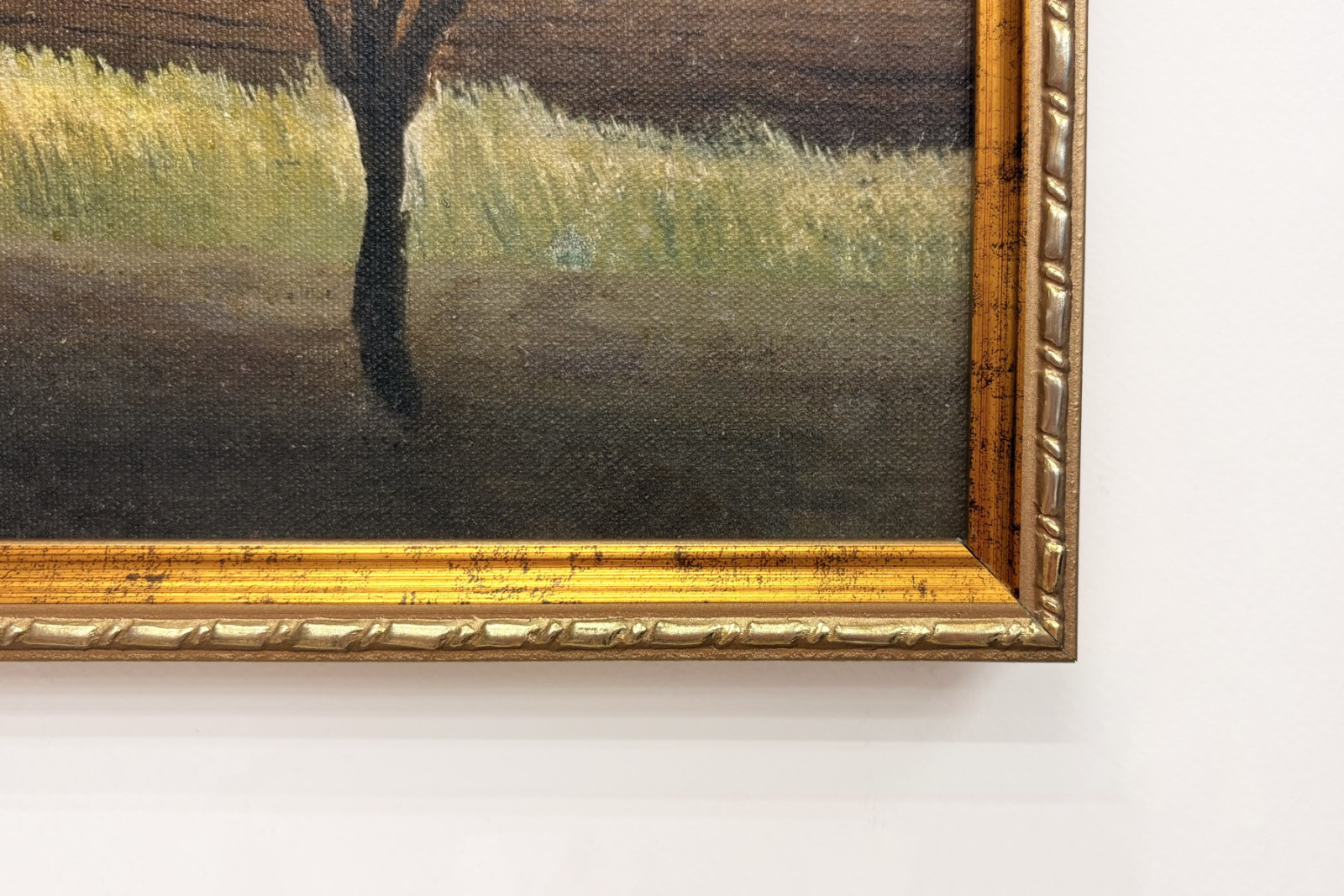Krajobraz z chłopem - Henri Rousseau