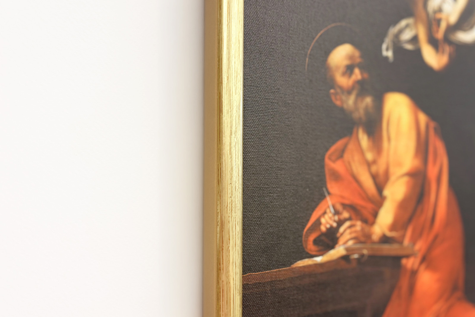 Natchnienie św. Mateusza - Michelangelo Merisi Caravaggio