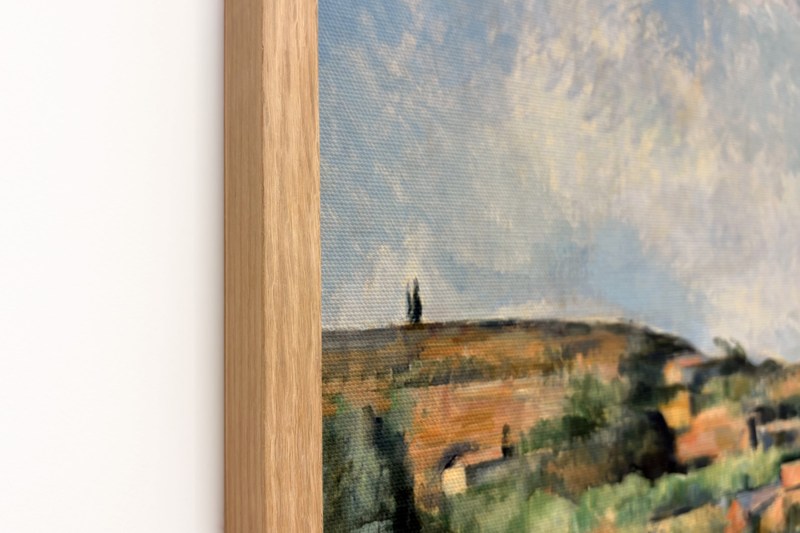 Równina Bellevue / Czerwona Ziemia - Paul Cézanne