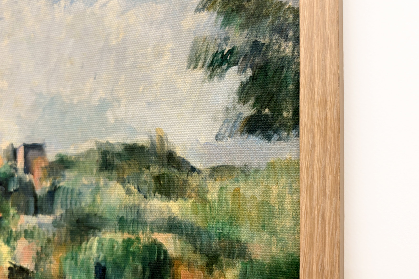 Równina Bellevue / Czerwona Ziemia - Paul Cézanne