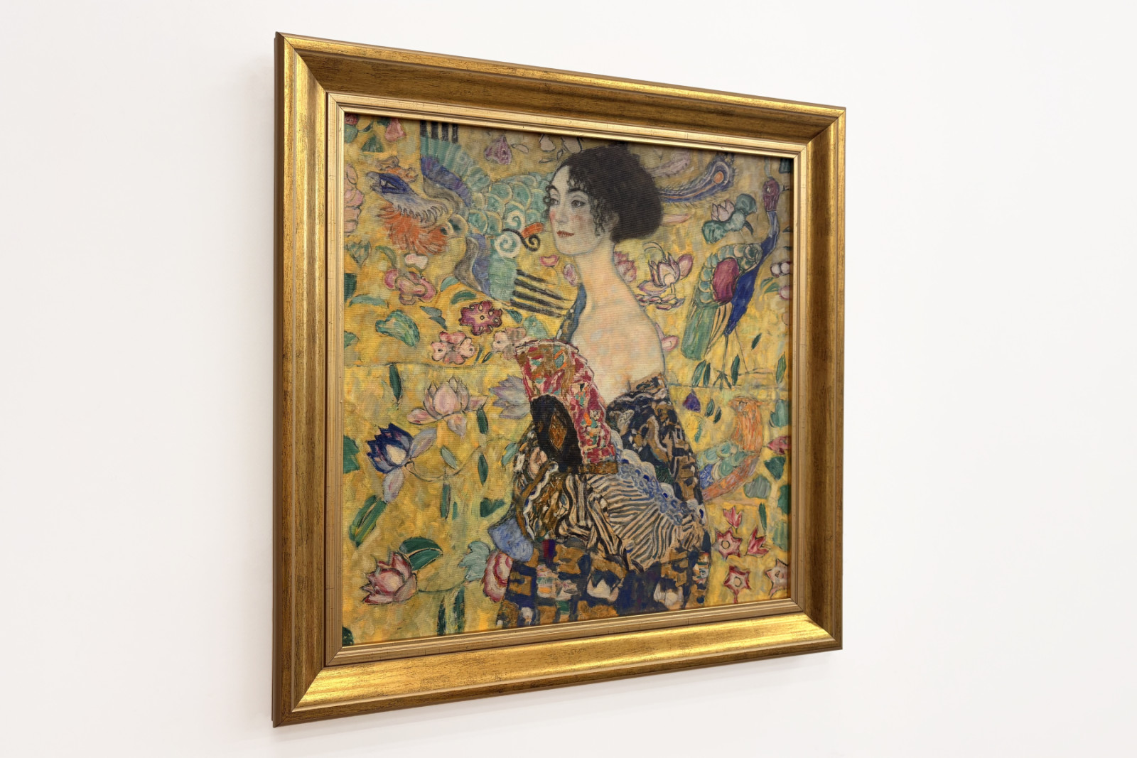 Pani z wachlarzem - Gustav Klimt