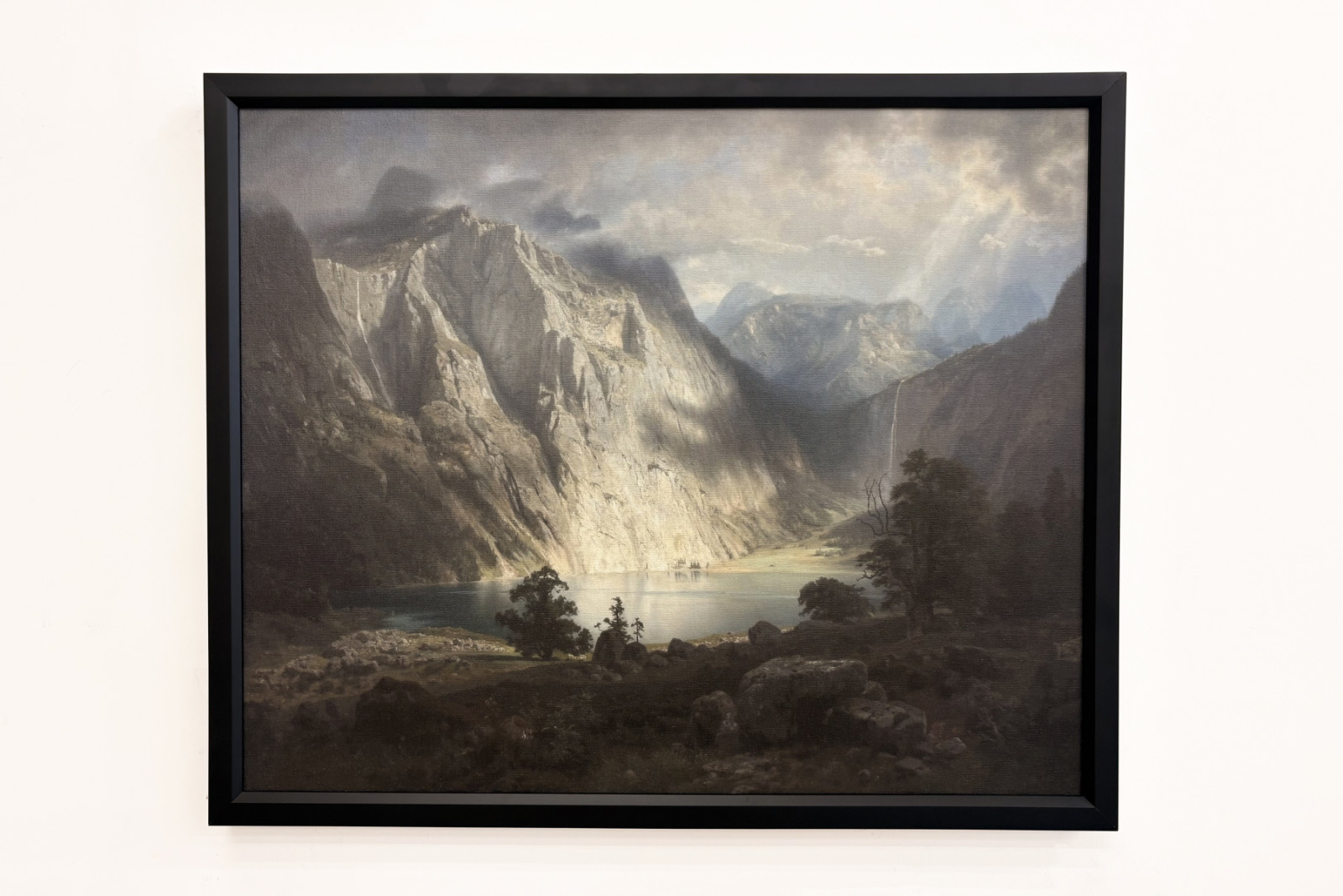 Obersee w pobliżu Berchtesgaden - August Wilhelm Leu