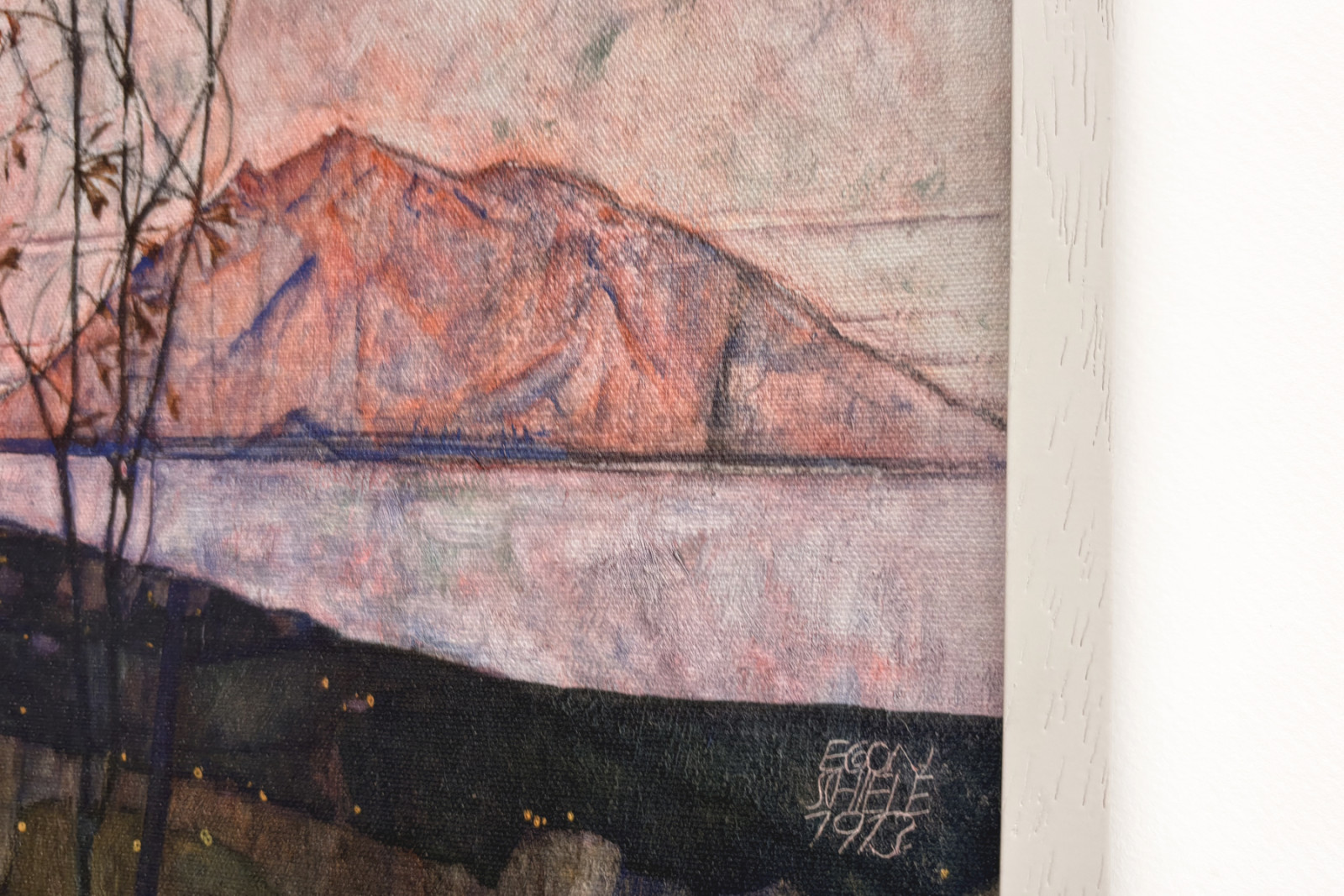 Zachodzące słońce, 1913 - Egon Schiele