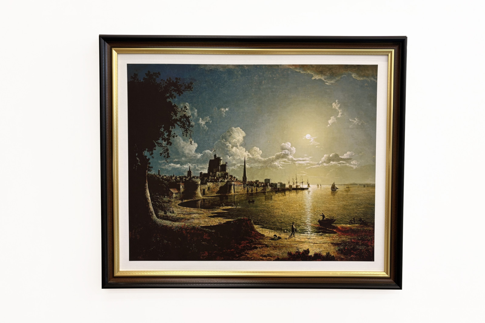 Scena w świetle księżyca, Southampton, 1820 - Sebastian Pether