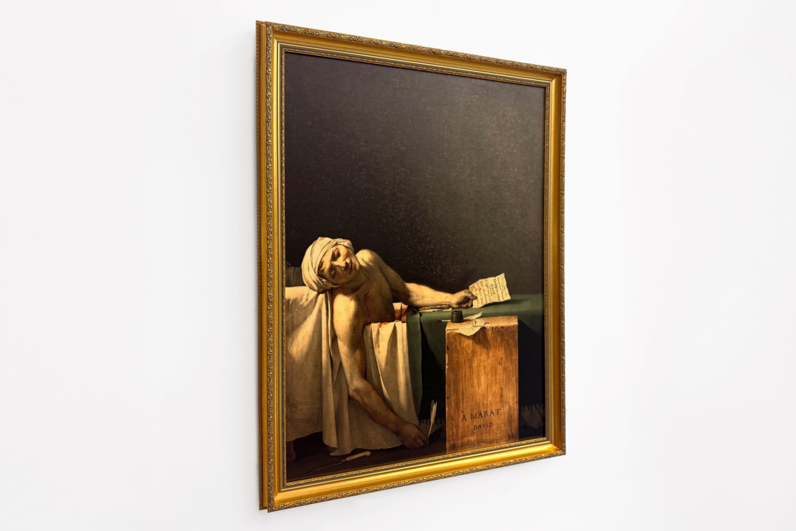 Śmierć Marata - Jacques Louis David