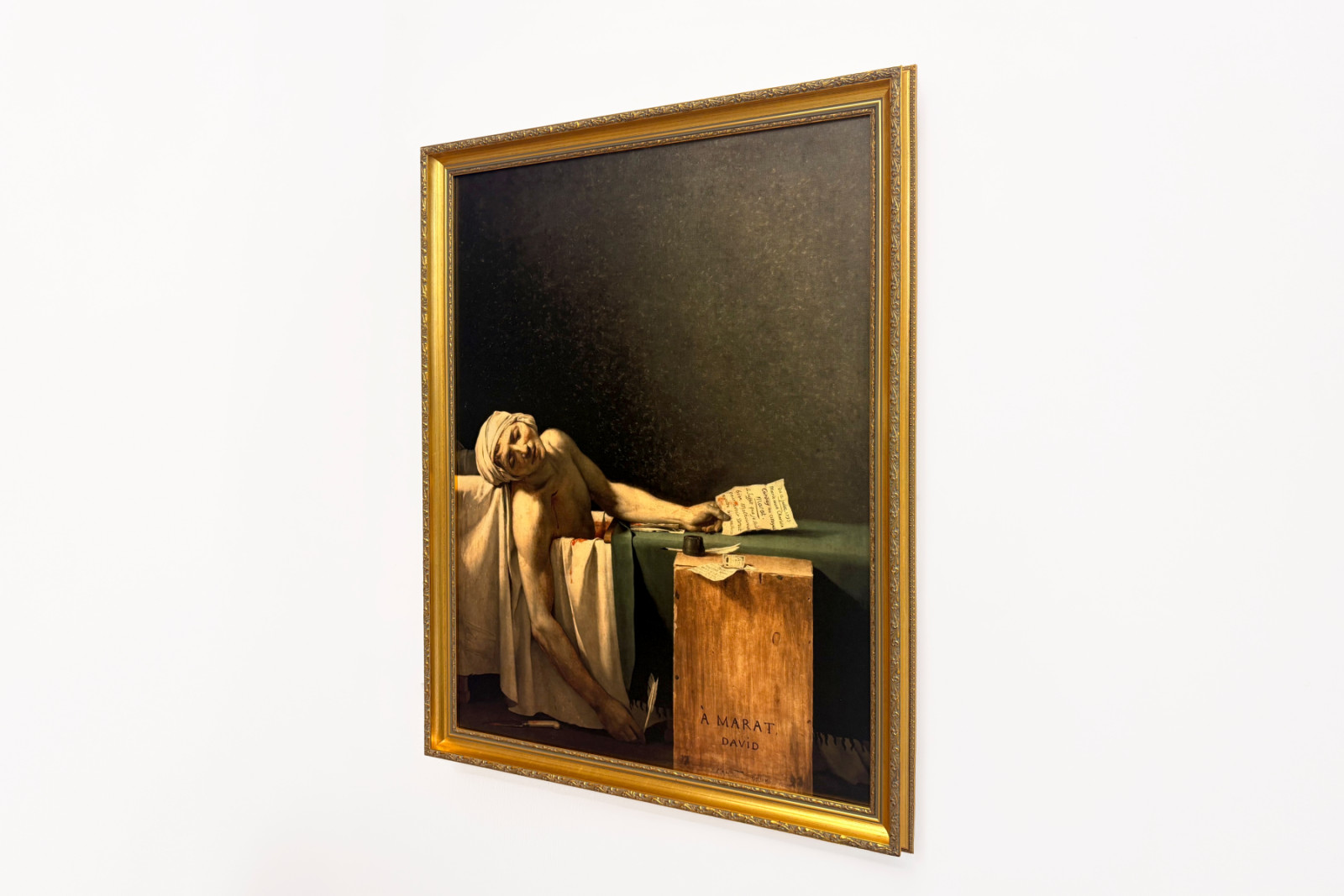 Śmierć Marata - Jacques Louis David