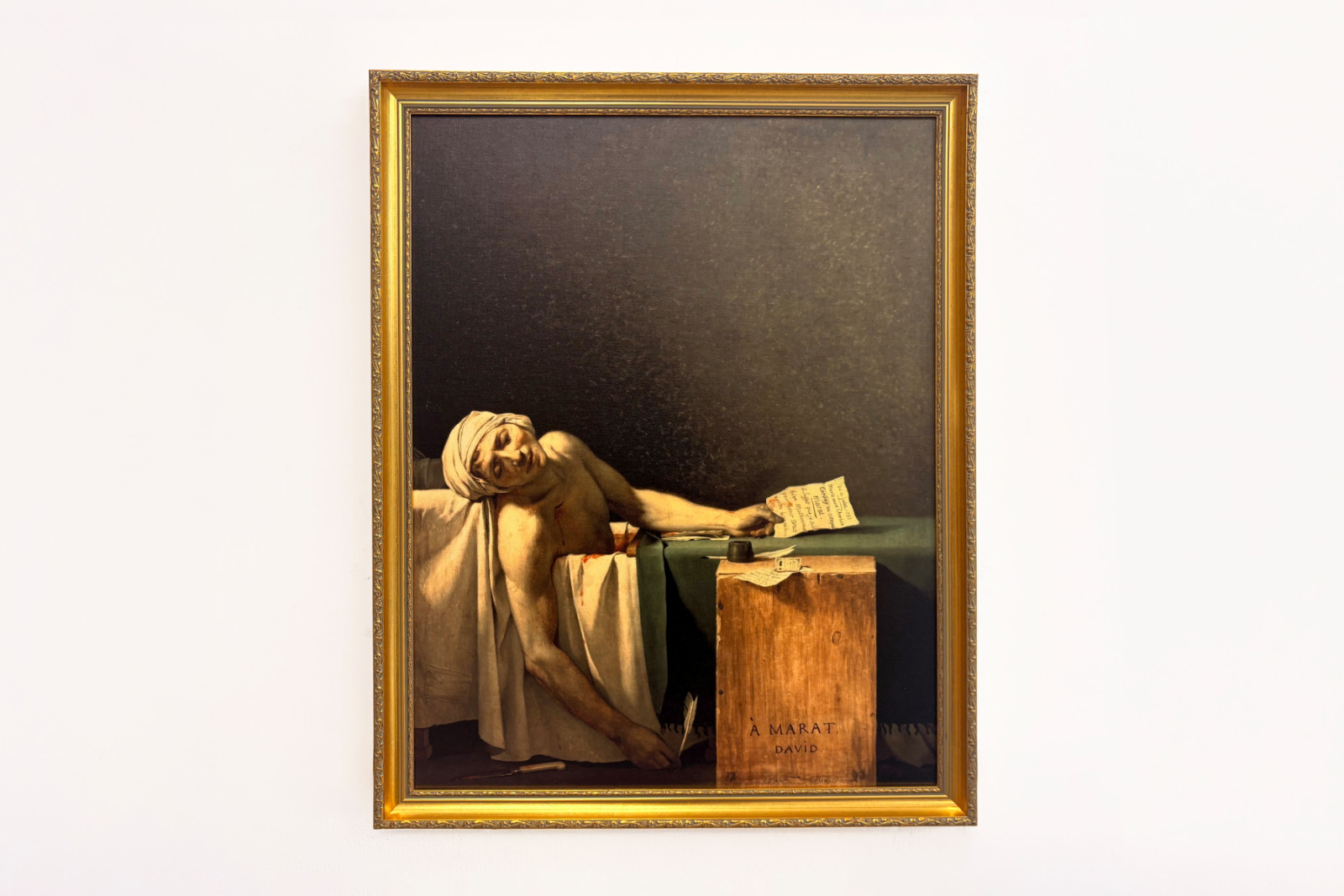 Śmierć Marata - Jacques Louis David