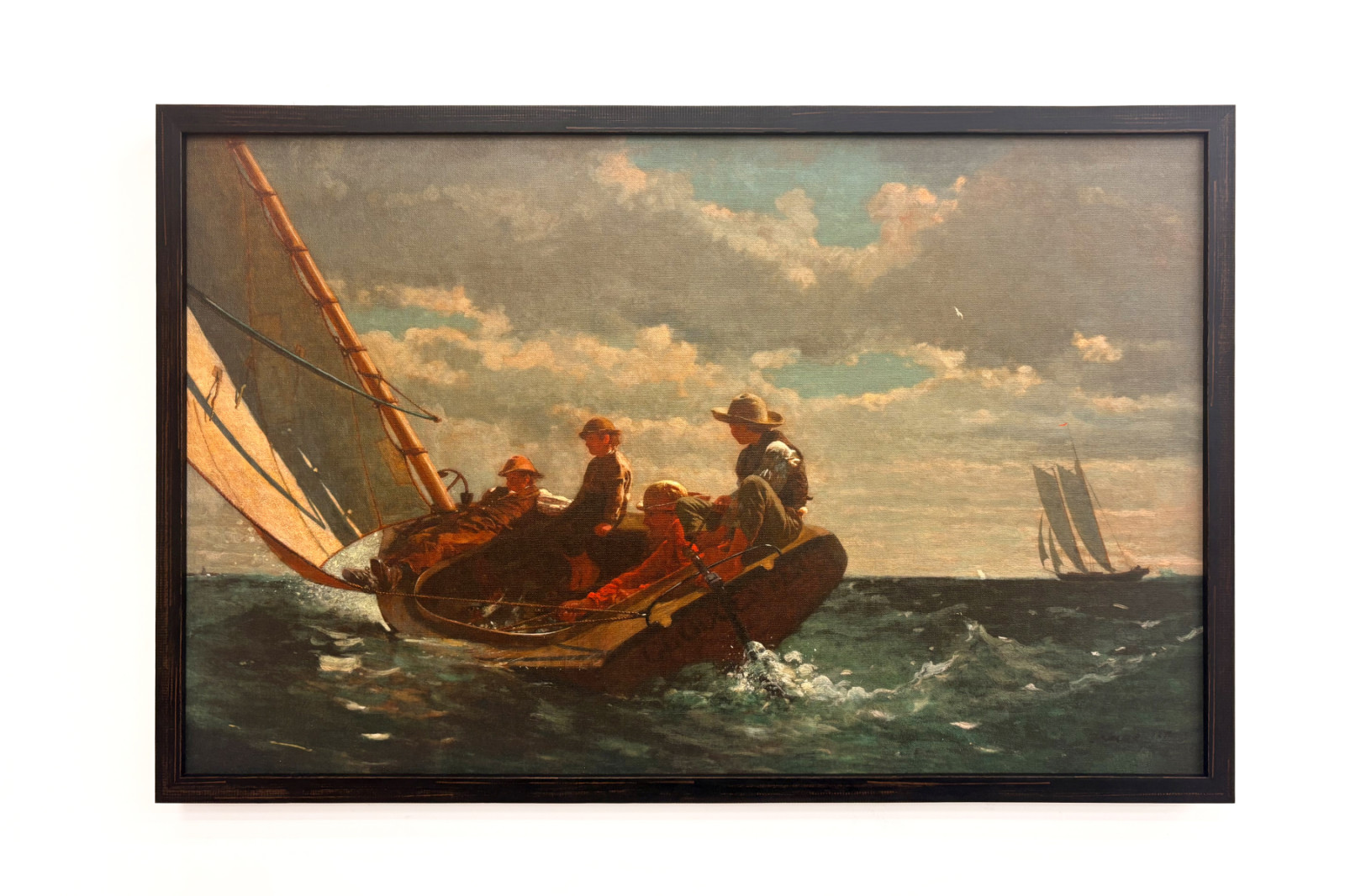 Breezing Up (pogodny wiatr) 1873-76 - Winslow Homer