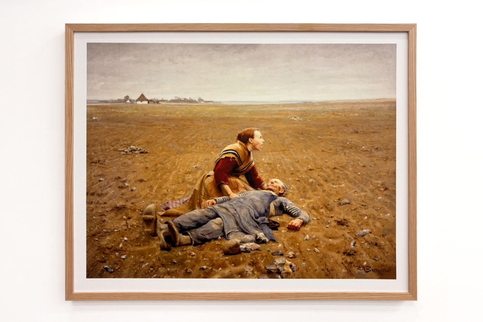 Wyczerpany, czyli Męczennik, 1889 - Hans Andersen Brendekilde