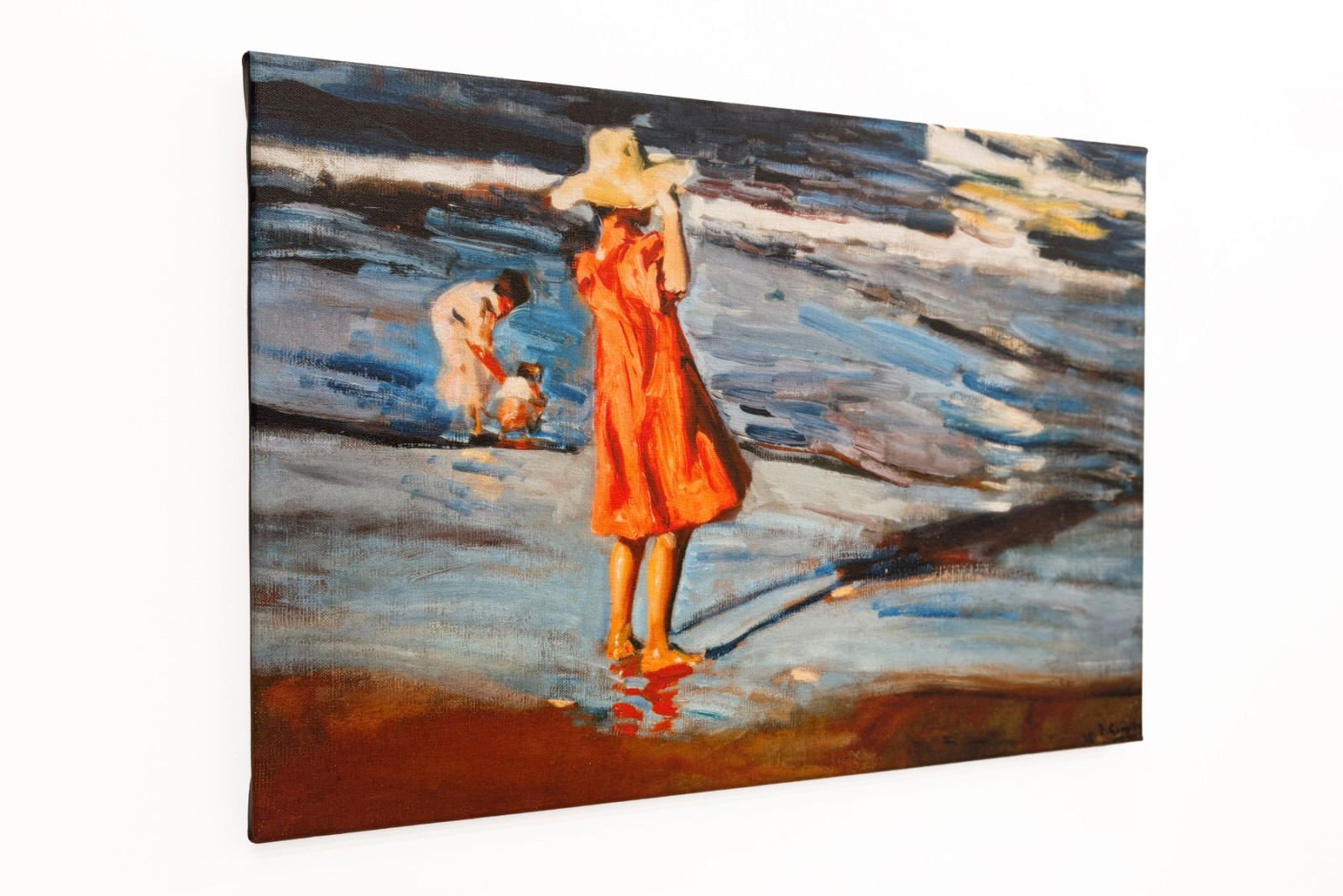 Dzieci na plaży, obraz Joaquína Sorolli (1863-1923). 1900 - Joaquín Sorolla