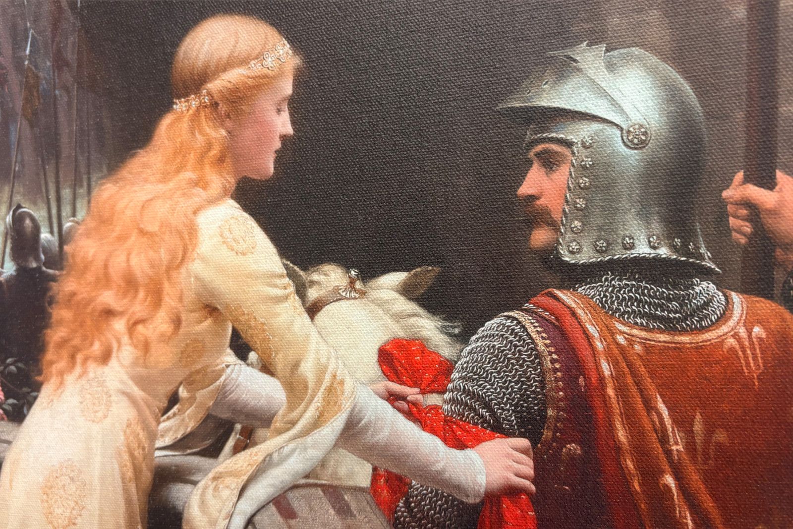Angielski: Godspeed - Edmund Leighton