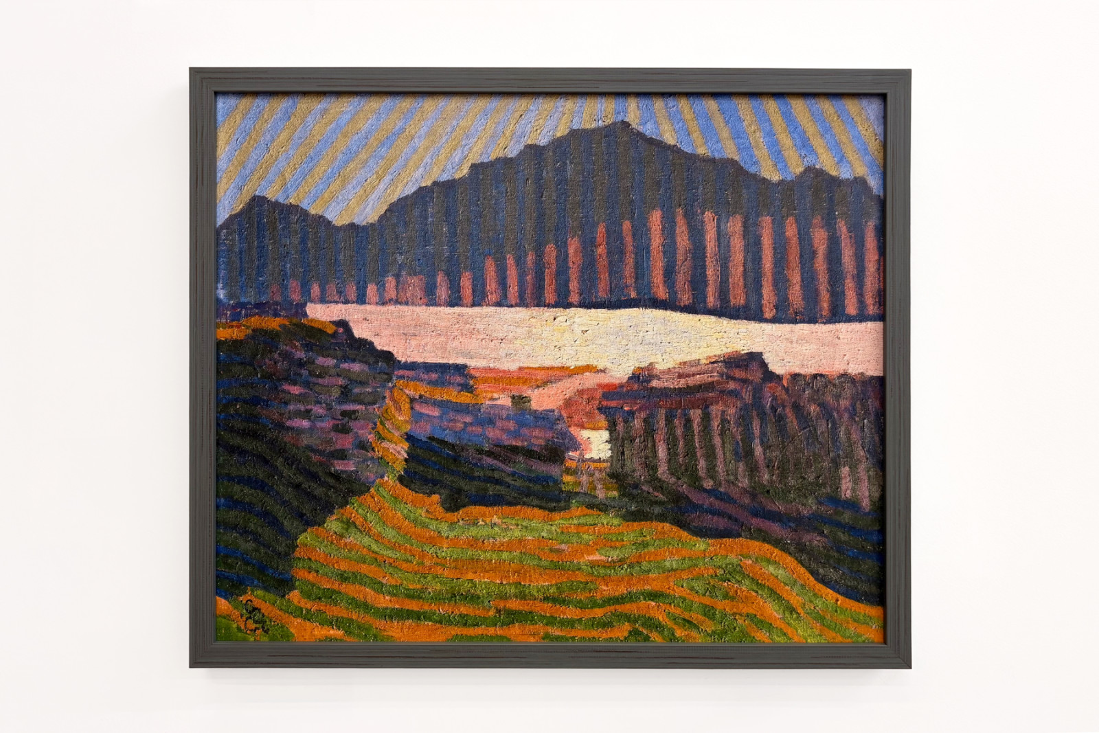 Widok Capolago, ok. godz. 1907. - Giovanni Giacometti