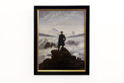 Wędrowiec nad morzem mgły - Caspar David Friedrich