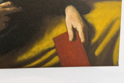 Dama w czerwonym kapeluszu - William Strang