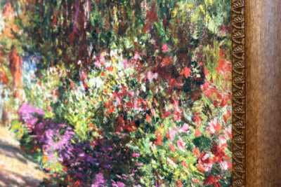 Ścieżka w ogrodzie Moneta, Giverny, 1902