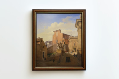Santa Maria Maggiore Aracoeli w Rzymie. 1831