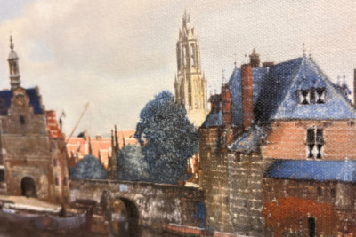 Widok Delft, ok. 1660-61 (olej na płótnie)