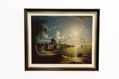 Scena w świetle księżyca, Southampton, 1820