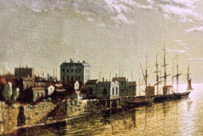 Scena w świetle księżyca, Southampton, 1820