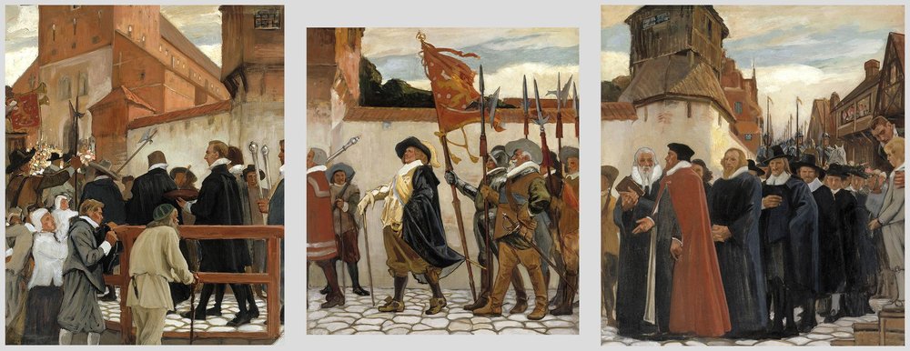 Inauguracja Akademii Turku autorstwa Albert Gustaf Aristides Edelfelt