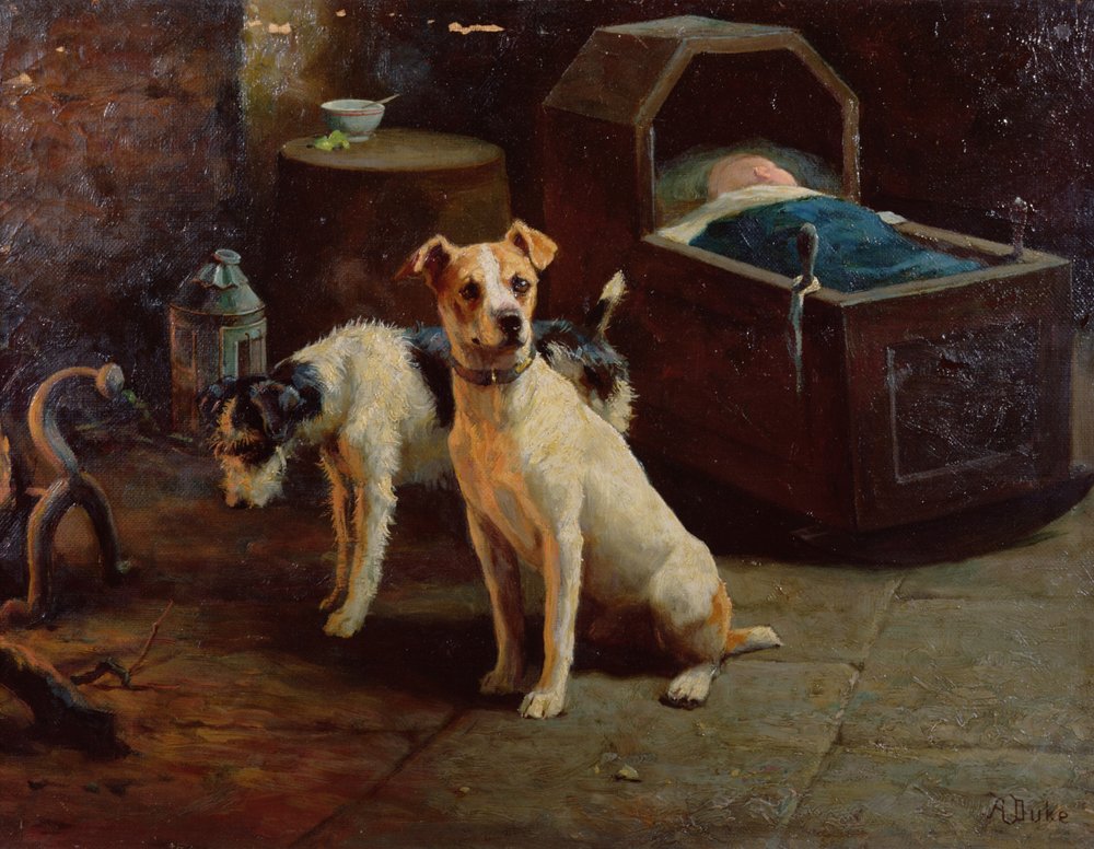 Czuwanie autorstwa Alfred Duke