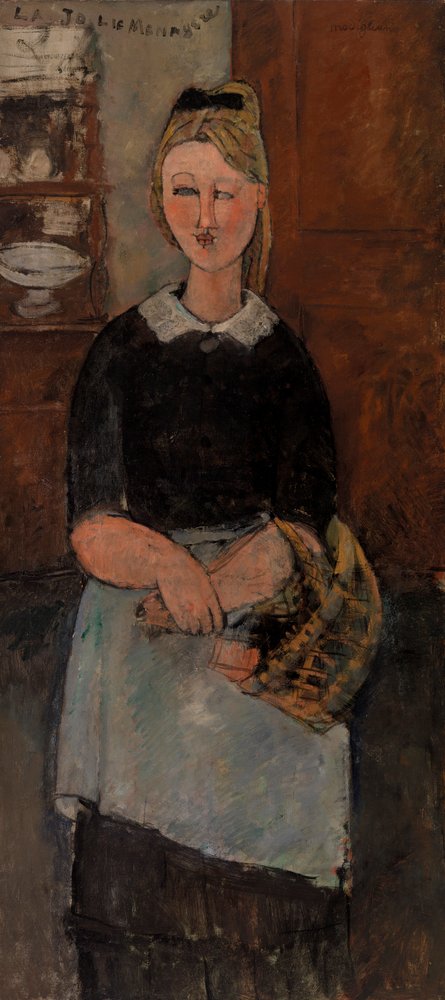 Ładna gospodyni domowa (La Jolie menager) autorstwa Amedeo Modigliani