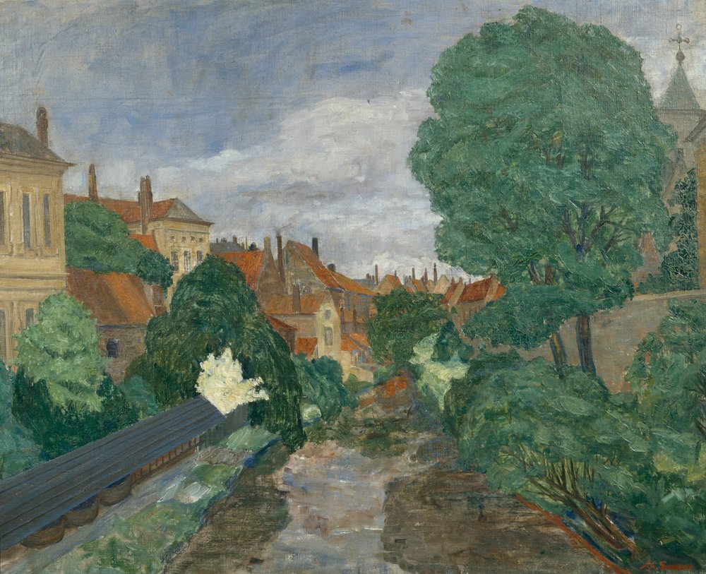 Kanał w Brugii autorstwa Anders Svarstad