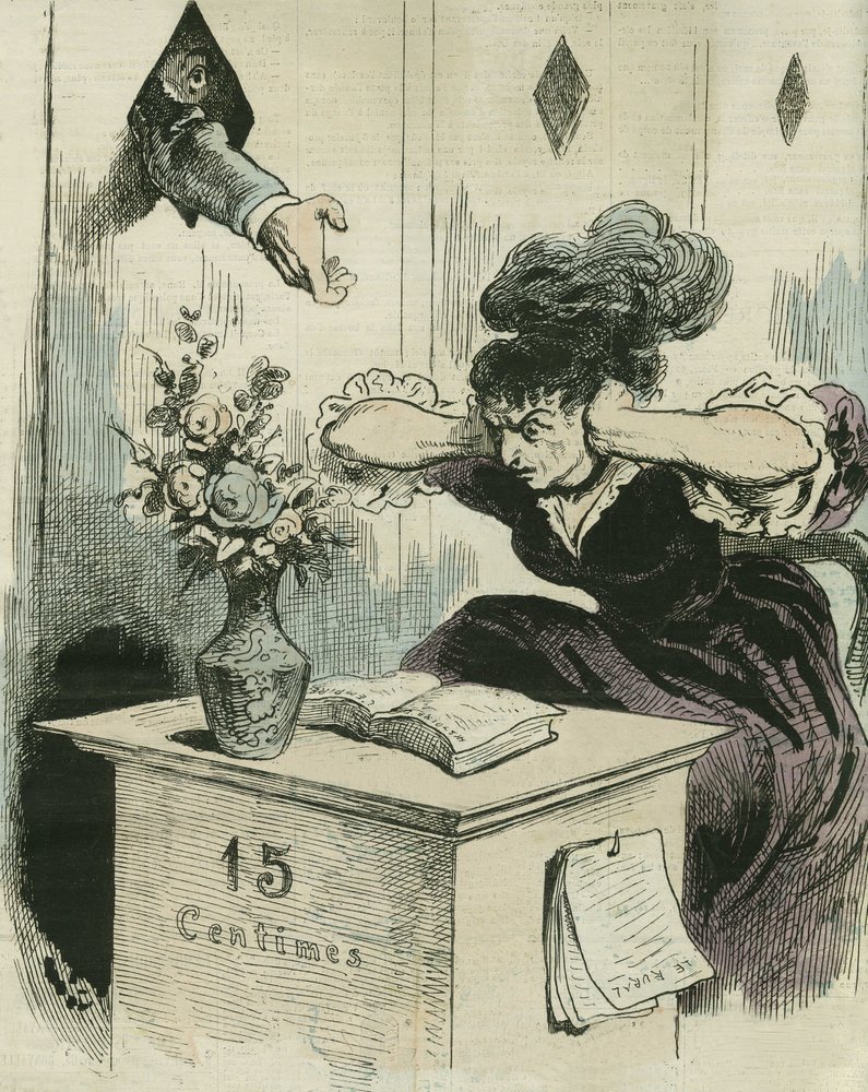 Podwyżka podatku na papierze w celu uregulowania długu wojny 1870 r. w „”L