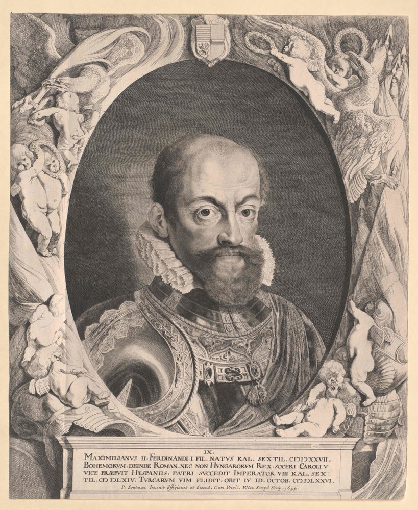 Święty Cesarz Rzymski Maksymilian II autorstwa Artist Unknown