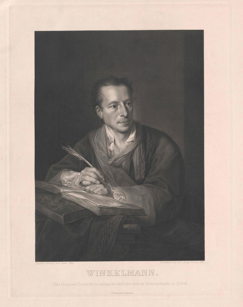 Johann Joachim Winckelmann autorstwa Artist Unknown