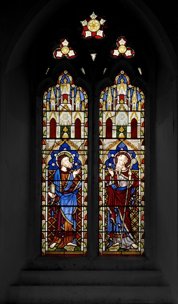Św. Józef z Arymatei i św. Klemens, 1850 autorstwa Augustus Welby Northmore Pugin