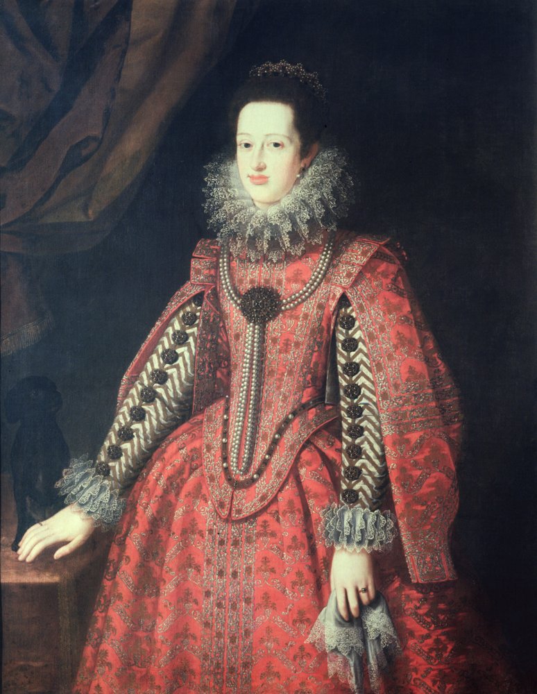 Księżna Eleonora Mantui (1598-1633) druga żona Ferdynanda II autorstwa Austrian School