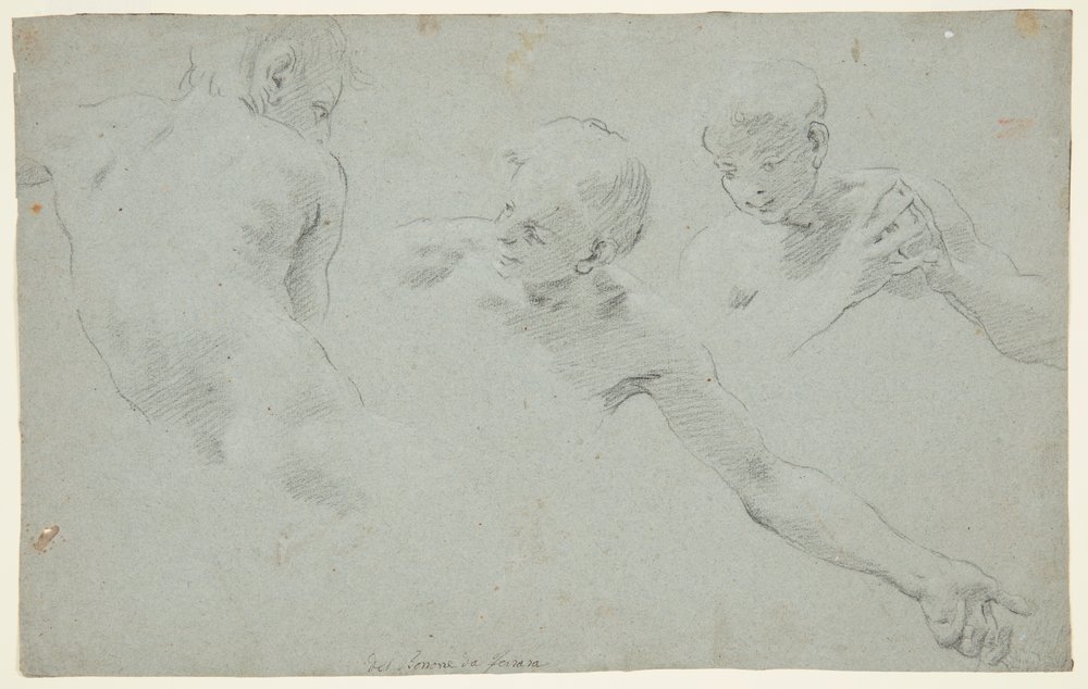 Badania figur autorstwa Carlo Bononi