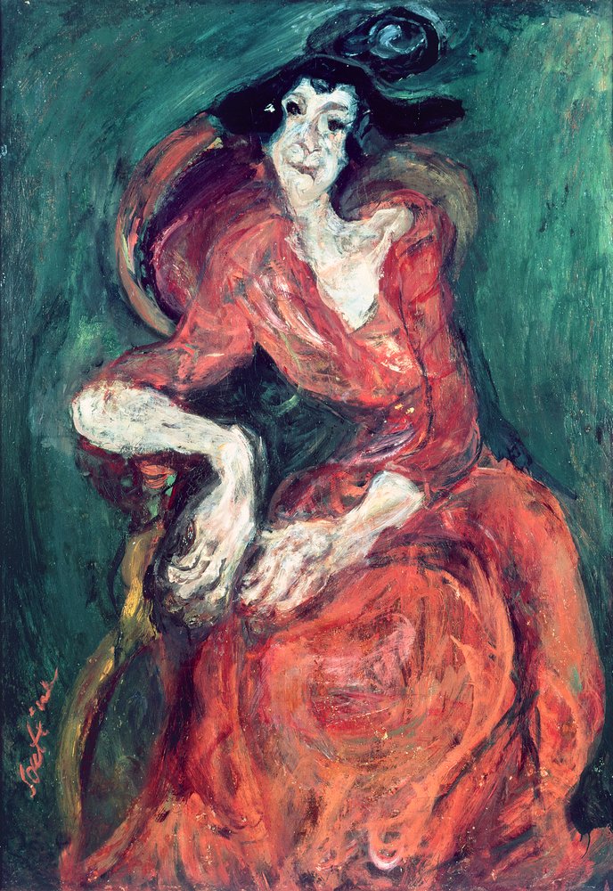Kobieta w czerwieni, 1922 | Chaim Soutine