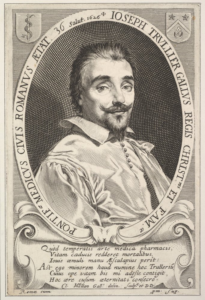 Józefa Trulliera, 1626. autorstwa Claude Mellan