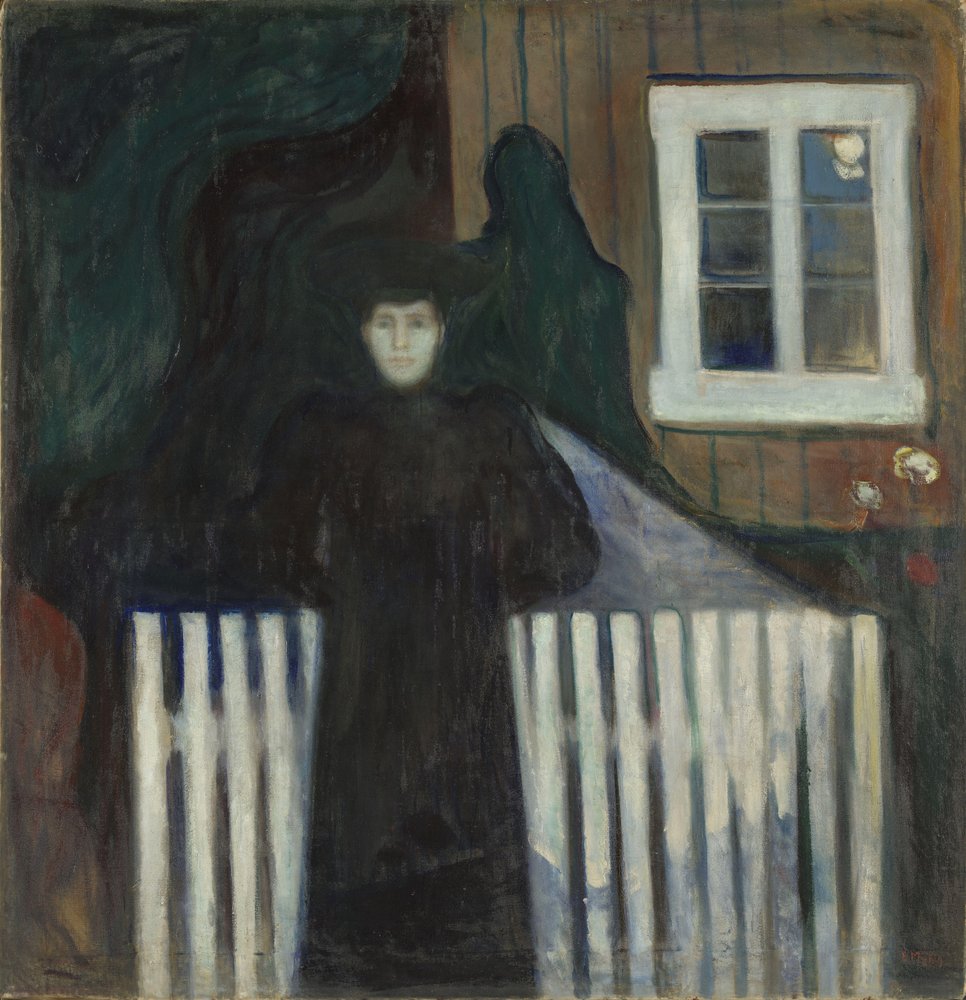 światło księżyca autorstwa Edvard Munch