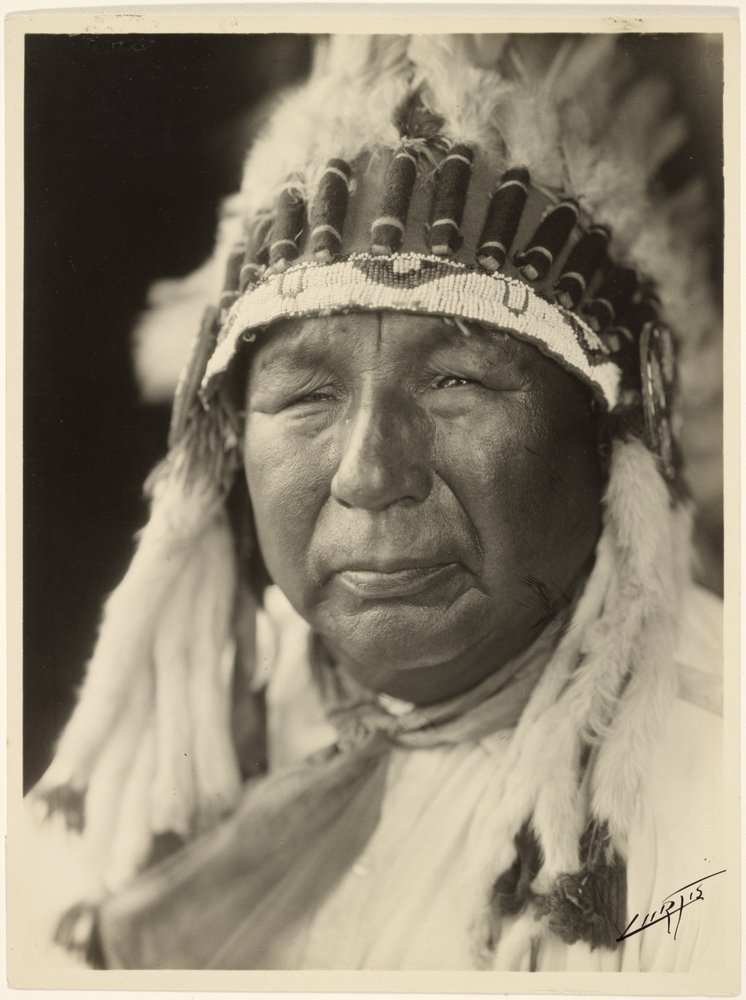 Pipe Stem - Oto autorstwa Edward S. Curtis